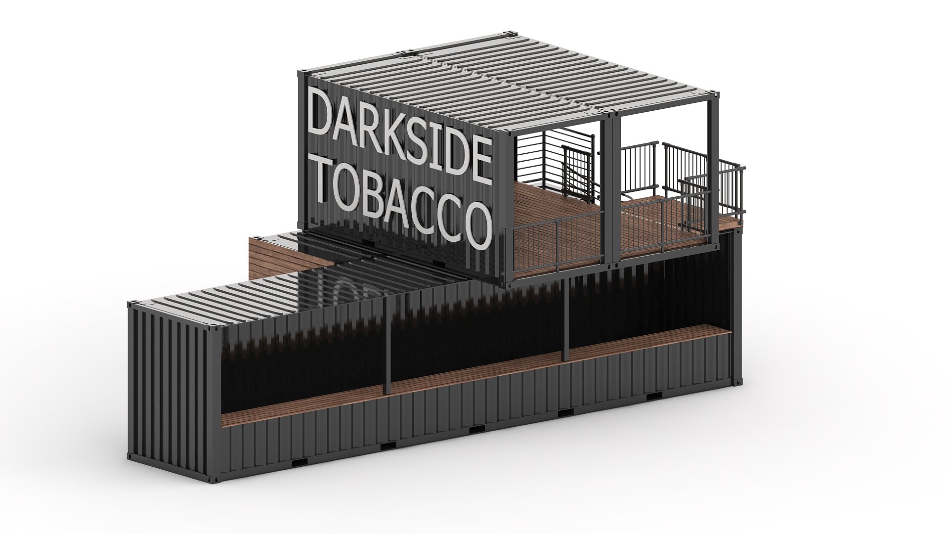 Выставочный павильон “Darkside Tobacco”